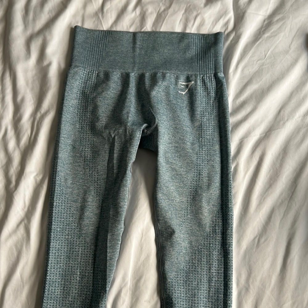 Gymshark Light Blue Seamless Leggings
